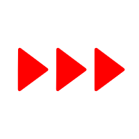 先端のみの三角矢印【編集可能なフリー素材】