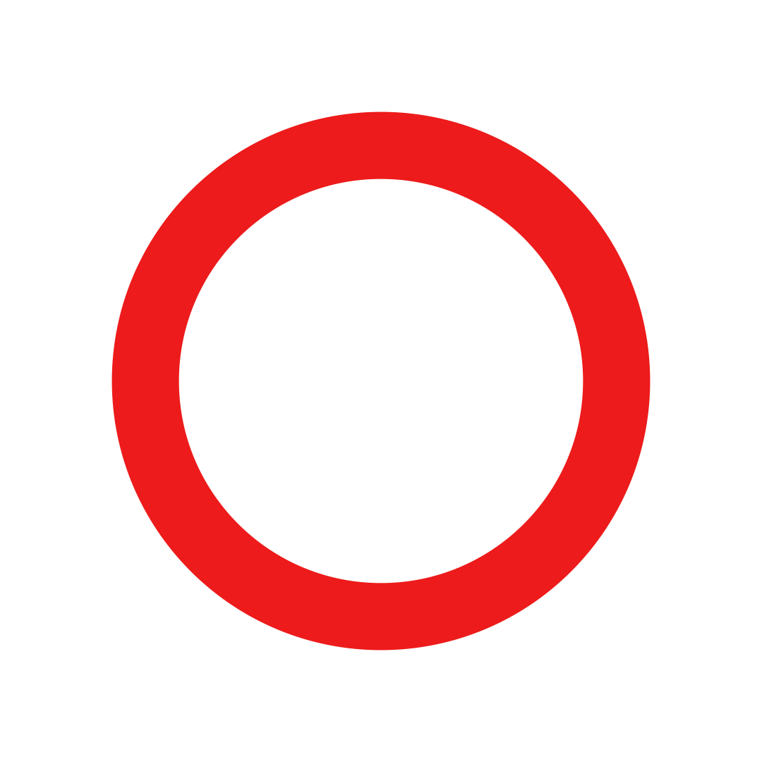 シンプルなマル