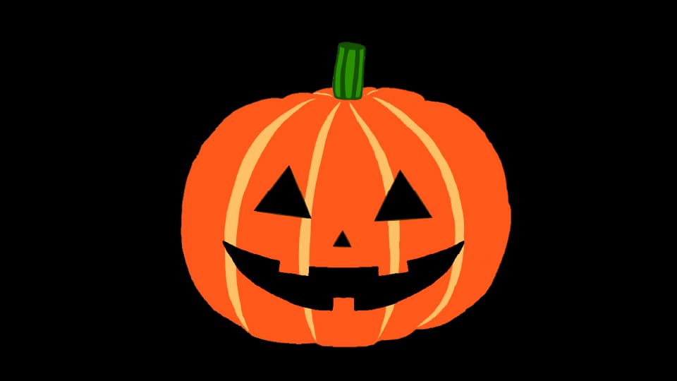 ハロウィンで使えるかぼちゃのイラスト素材