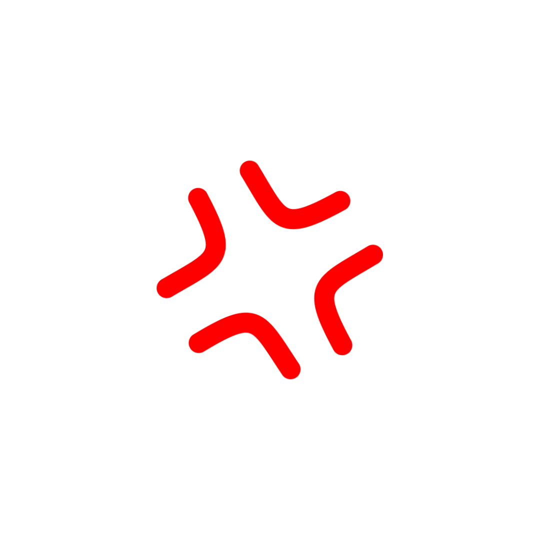 怒り/イライラ/ストレスのイラスト