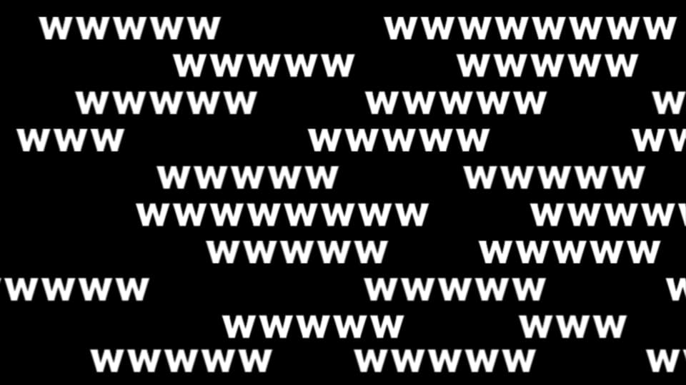 横に流れるwwwのコメント/笑コメ/草コメの透過画像素材【フリー素材】