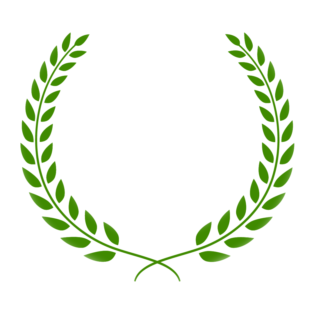 ランキングなどで使える月桂冠イラスト