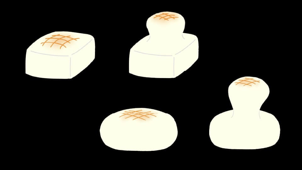 お正月に使えるお餅のイラスト【フリー素材】