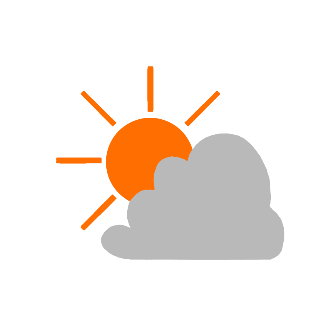 天気予報に使える色々な天気の記号のイラスト【フリー素材】