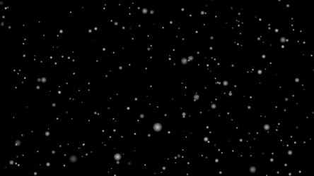 雪の背景透過無料動画素材