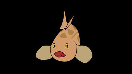 泳ぐ魚、アイナメのフリー動画素材