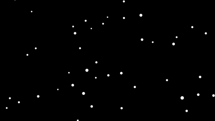 舞い上がる泡、白丸のフリー動画素材