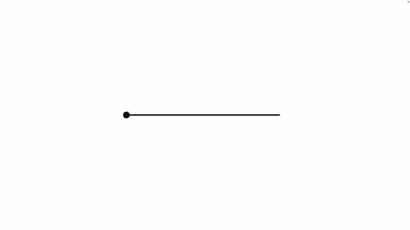 黒いコールアウト/シンプルな線の吹き出しのフリー動画素材