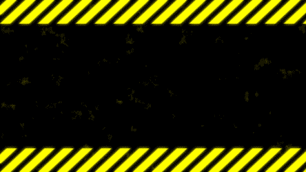 警告/CAUTION/注意画面のフリー動画素材