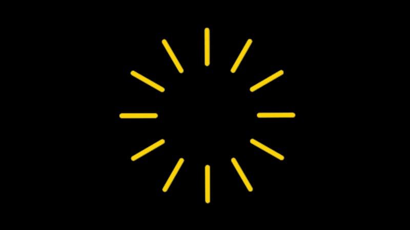 強調/クリックモーション/花火/衝撃などに使えるフリー動画素材です。 花火のような円形の線がポンっと出現して消えるシンプルなアニメーションです。